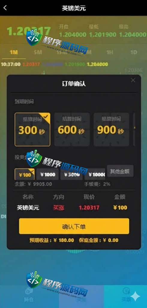 全新二开永安期货微盘源码/360安全检测UI/伪交易所源码/微交易系统