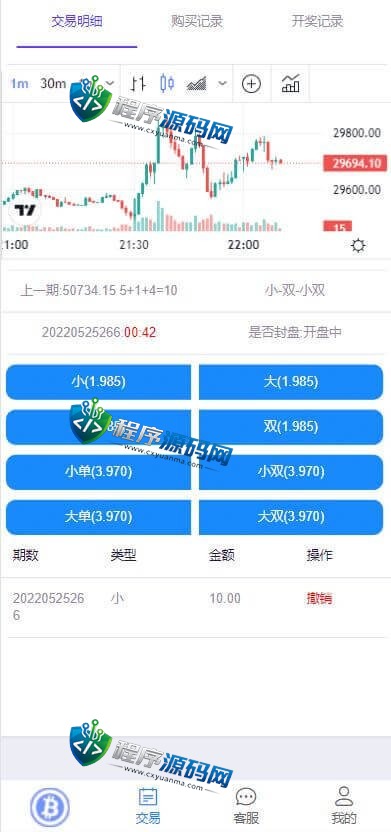 99Bitbet海外双语言竞猜源码/虚拟币大小单双竞猜下注系统/USDT充值