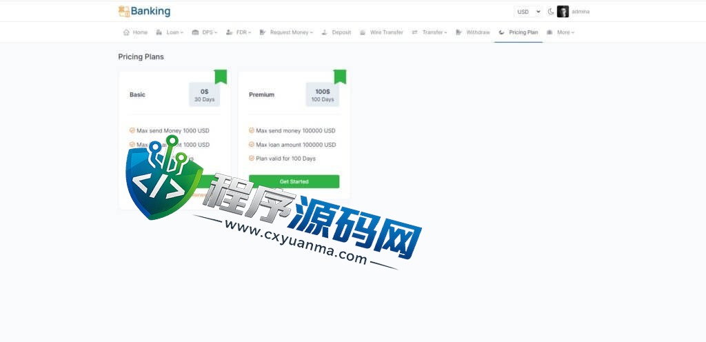 多语言海外Banking银行贷款源码/贷款投资系统