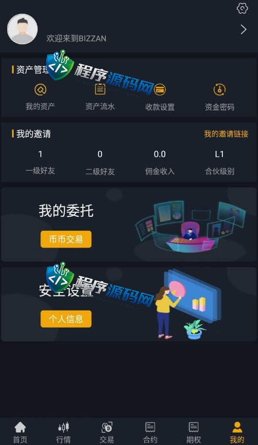 多语言BIZZAN币严交易所源码/多语言交易所系统/币币交易永续合约期权/OTC交易