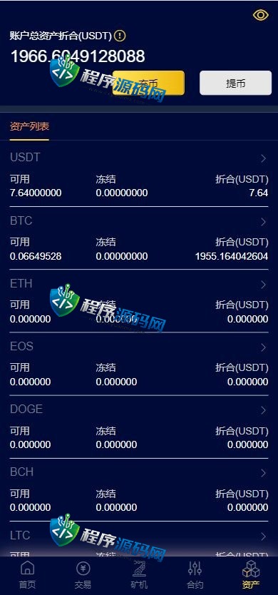 区块链BTSE交易所源码/时间盘矿机系统/智能挖矿/币币合约交易