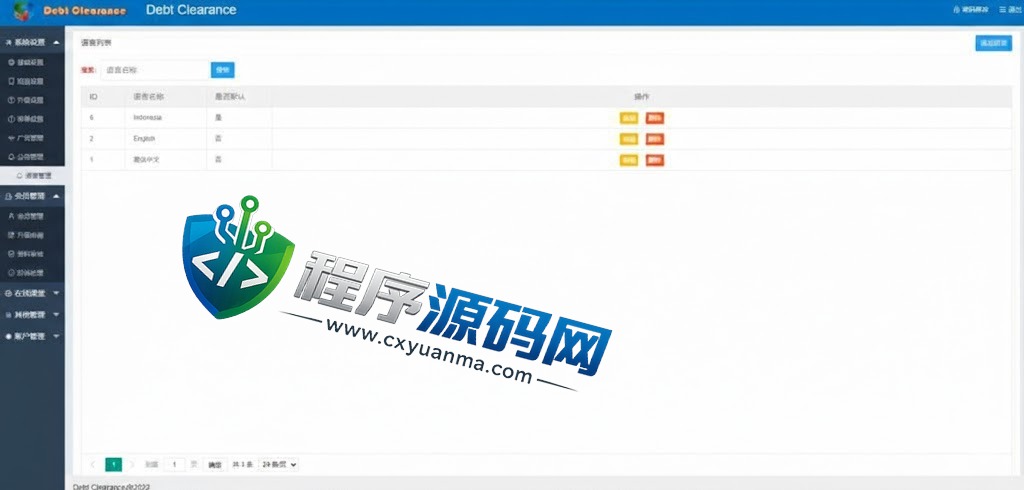 Debt clearance海外版互助盘源码/多语言超级人脉系统