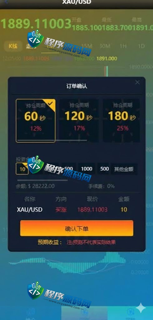 Exness微盘源码/微交易系统/外汇期货虚拟币微盘源码