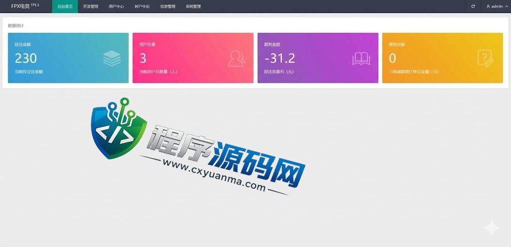 FPX电竞赛事盘源码/电竞赛事投注竞猜系统/lol英雄联盟/王者荣耀/Dota游戏下注
