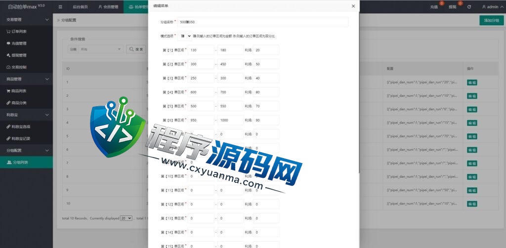 海外版多语言Groupon亚马逊抢单源码/自动刷单平台/分组杀系统