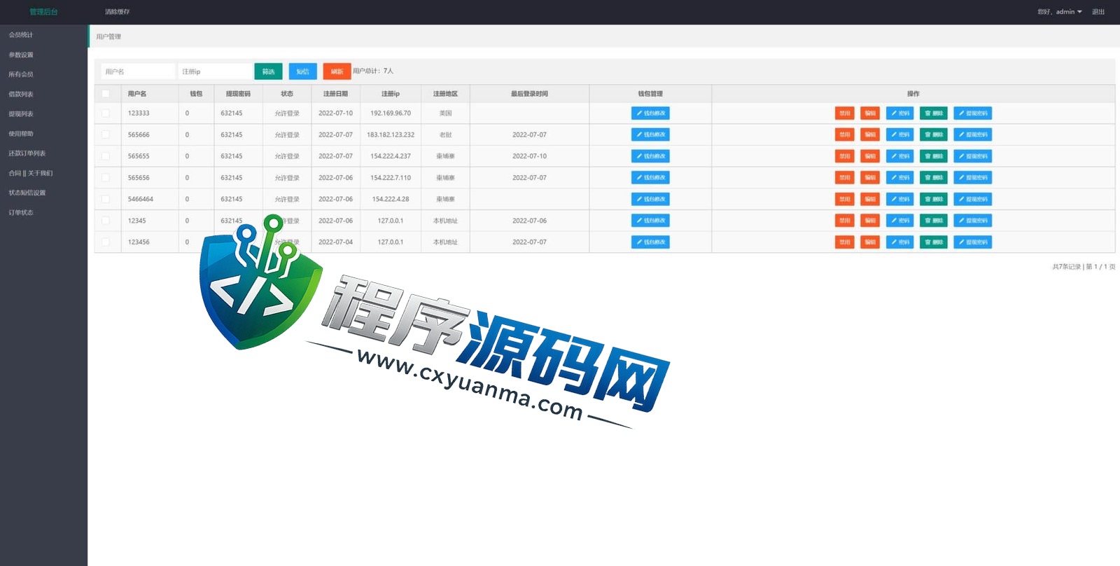 多语言HDFC贷款源码/海外贷款系统/小额贷款源码/贷款平台