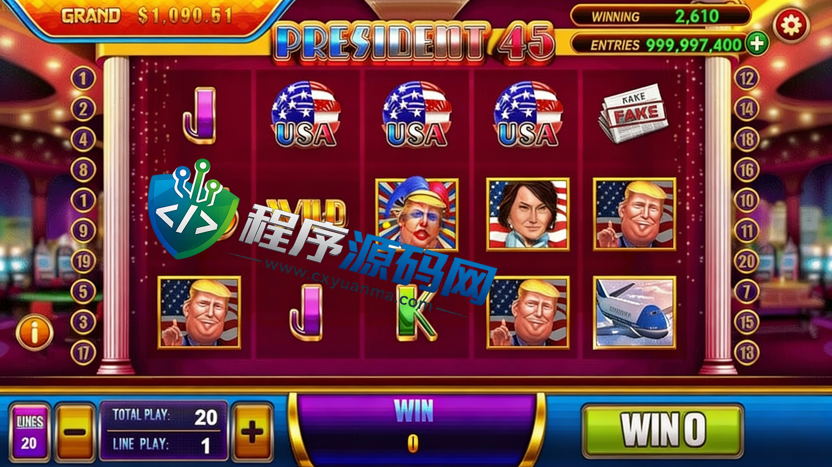 美国Juwa 777 Slots源码/欧美捕鱼源码/英文对战游戏源码