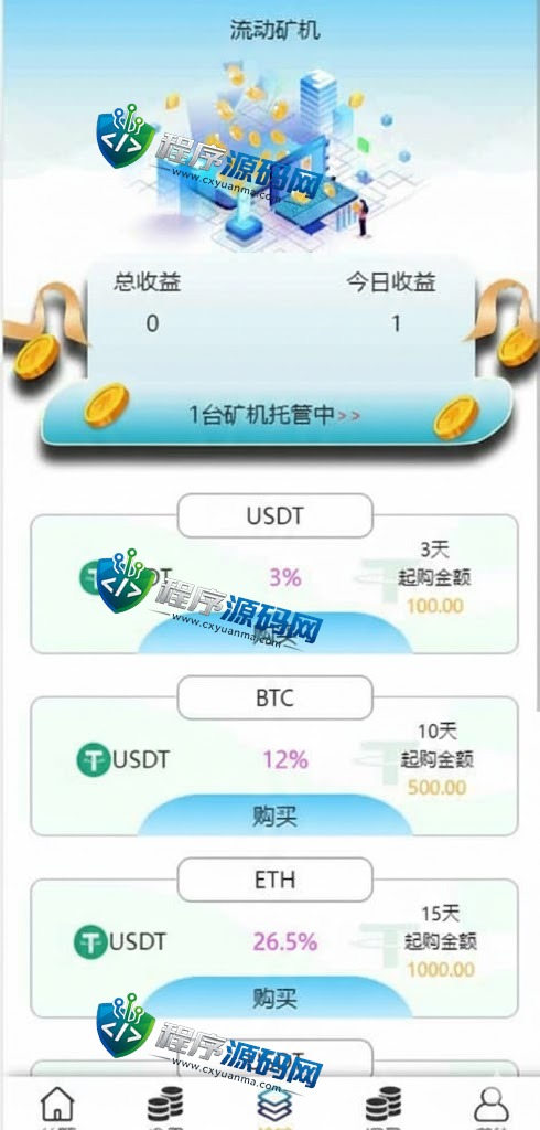 MT5微交易系统/MT5微盘源码/矿机质押/外汇虚拟币微盘源码