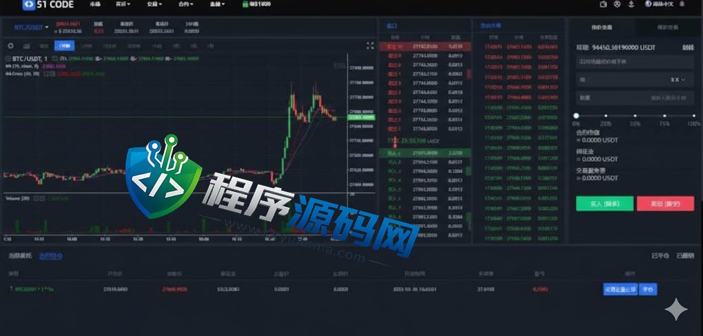 全新区块链Phemex交易所系统/币币期权交易源码/平台币/借贷/IEO/锁仓理财