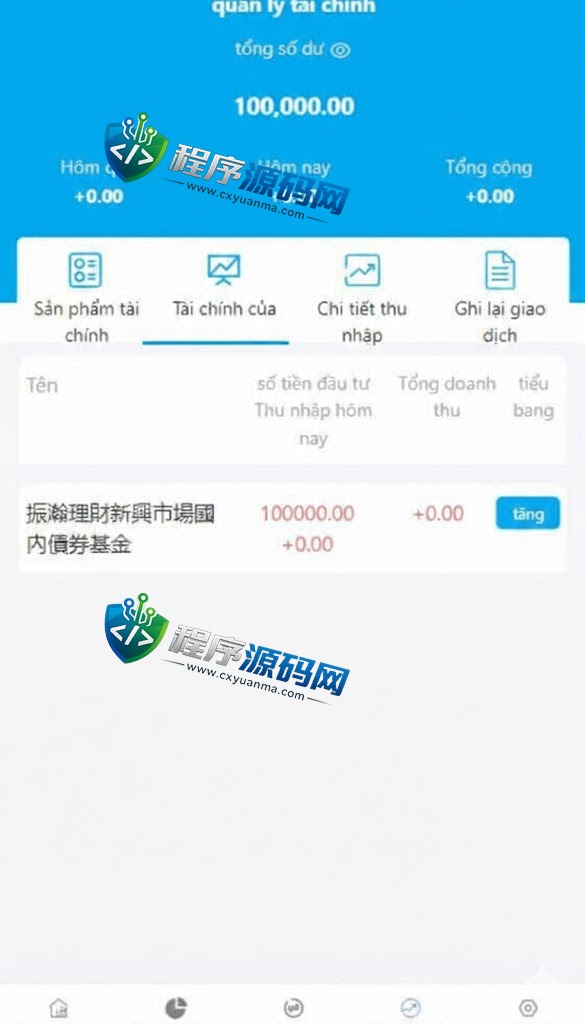振瀚资本越南股票源码/海外股票基金投资系统/越南金融投资理财系统源码