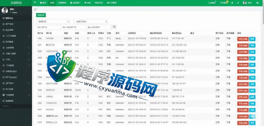 米珈伪商城刷单源码/订单自动匹配系统/带预设/代理后台