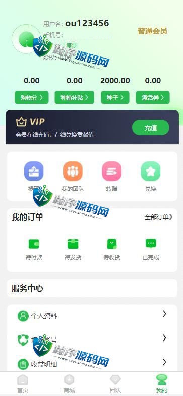 众筹商城系统源码/订单认购/多多优购平台/商城加共识