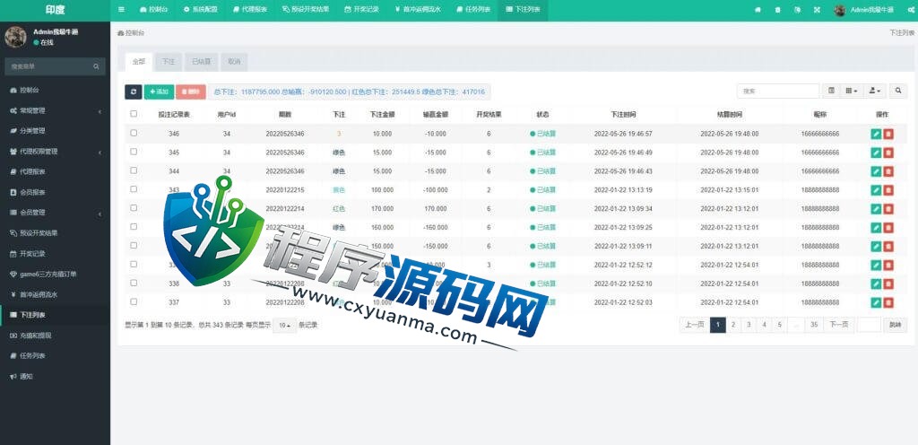 多语言印度红绿灯游戏源码/印度彩票平台uinapp前端源代码/双面盘玩法