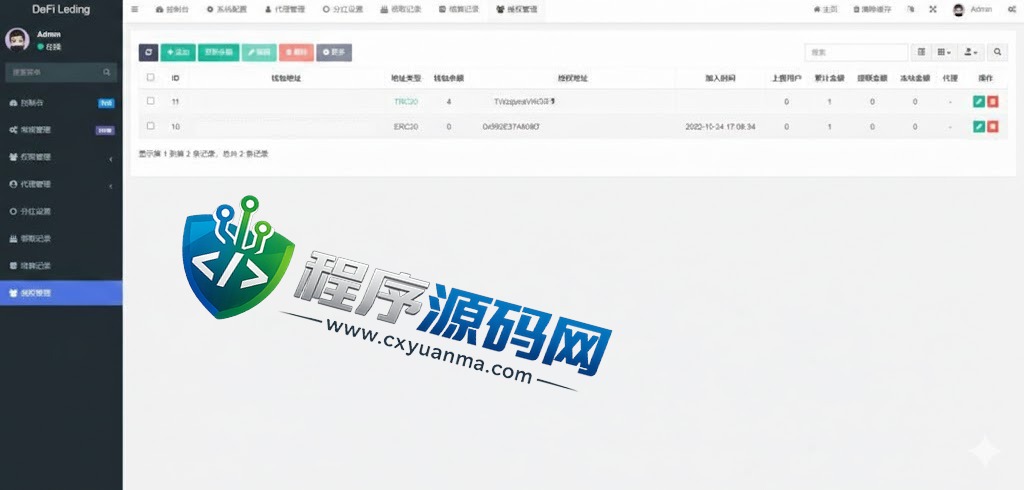 Uniswap Lending多语言usdt质押授权秒U源码/质押生息系统/三链授权盗U源码