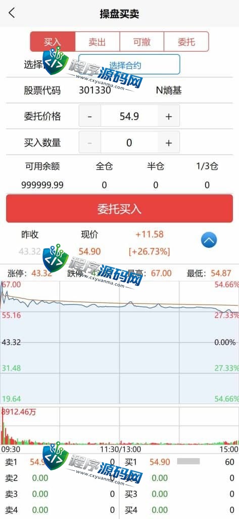 联富股票配资交易平台源码/投资理财系统/免息按日周月等多种玩法/涨停合约/VIP模式