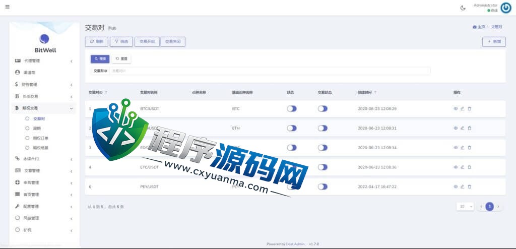 区块链Zaif交易所源码/15国语言秒合约交易所源码/新币申购/矿机平台/质押挖矿